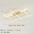 GobekUsa LED Linear Ceiling Chandelier Italian Designer Luxury Dining Room Chandelier