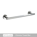GobekUsa Brushed Gold Bathroom Hardware Set: Towel Bar, Paper Holder, Robe Hook