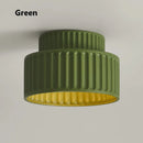 GobekUsa Cream Green LED Chandelier Lamp - Nordic Designer Lighting