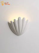 GobekUsa French Medieval Shell Gypsum Wall Lamp LED G9 Designer Retro for Living Room & Bedroom