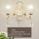 GobekUsa Elegant Crystal Chandelier LED Lights for Luxury Home Decor