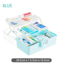 GobekUsa Household First Aid Kit: Portable & Multifunctional Emergency Box with Multiple Compartments