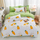 GobekUsa Animal Pattern Bedding Set - King/Queen Size Quilt Set for Comfortable Home.