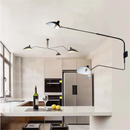 GobekUsa Dawn Spider Serge Mouille LED Wall Lamp with Adjustable Swing Arm