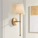 GobekUsa LED Wall Lamp: American Minimalist Black Gold Light for Living Room and Bedroom