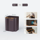 GobekUsa 20L Smart Sensor Trash Can: Luxury Garbage Bucket for Kitchen, Bathroom, and Toilet