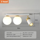 GobekUsa Glass Ball LED Ceiling Wall Light - Nordic Modern Minimalist Design