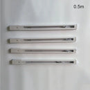 GobekUsa Ceiling Track Rail Connector Set: Black/White, Straight/Cross, 0.5m/1m, 2-Wire