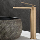 GobekUsa Antique Bronze Basin Faucet Deck Mounted Hot & Cold Brass Bathroom Sink Mixer Tap