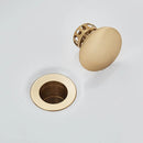 GobekUsa Black Gold Pop Up Drain for Sink - Faucet Accessory Kit