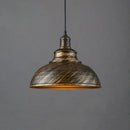 Retro Industrial Color Block Aluminum Pendant Light