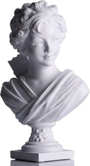GobekUsa 12.2" Cupid Statue Plaster Sculpture for Painting Practice and Home Decor