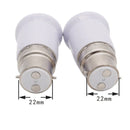 GobekUsa B22 to E27/E14 to E27 Lamp Base Converter- Home Light Socket Adapter