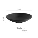 GobekUsa Frosted Glaze Ceramic Soup Noodle Bowl - Set of 4