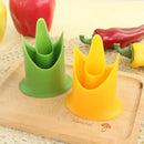 GobekUsa 2pcs Vegetable Cutter Corer Seed Remover Cleaning Gadget ideal for Kitchen Essentials