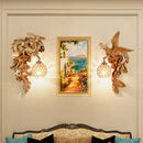 GobekUsa Dragon Phoenix Wall Light: Luxury Decor for Living Room, Bedroom, Staircase
