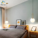 GobekUsa Glass Ball LED Chandelier for Bedroom, Living Room & Restaurant