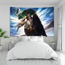 GobekUsa Attack On Titan Boho Tapestry: Aesthetic Room Decor for Teen Bedrooms