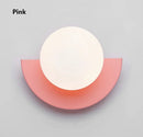 GobekUsa Kids' Macaron LED Wall Lamp for Living Room & Children's Room