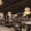 GobekUsa Japanese Wabi Sabi Fabric Pendant Light: Traditional and Creative Lighting for Dining Room