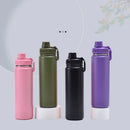 GobekUsa 750ml Stainless Steel Insulated Sports Water Bottle Vacuum Thermos