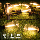 GobekUsa LED String Lights Outdoor Fairy Backyard Patio Decor Waterproof IP44