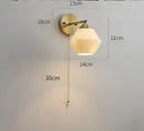 GobekUsa LED Wall Lamp 4W Beside Home Lighting with Knob Switch