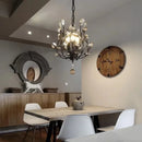 GobekUsa Crystal Chain Pendant Chandelier LED Lights for Indoor Decor