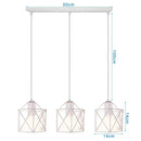 GobekUsa Industrial Wood Pendant Chandelier for Dinning Living Room Kitchen LED Fixture