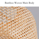 Handwoven Bamboo Lantern Pendant Light 30cm