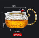 GobekUsa Glass Teapot Infuser Gaiwan Puer Japanese Tea Pot Kitchen Accessories