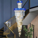 GobekUsa Crystal Chandelier: Elegant Villa Living Room Lighting