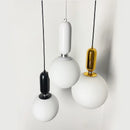 GobekUsa Glass Ball LED Chandelier for Modern Living Spaces