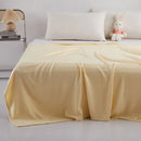 GobekUsa Bamboo Fiber Summer Quilt - Lightweight & Breathable Diamond Grid Blanket