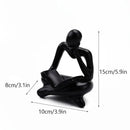GobekUsa Abstract Resin Book Figurines for Home Office Decor