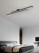 GobekUsa Linear LED Ceiling Lamp for Living Room Bedroom Lighting Fixtures
