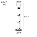 GobekUsa Heavy Glass LED Floor Lamp: Modern Nordic Light for Living Room and Bedroom