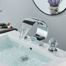 GobekUsa Brass Bathroom Faucet Set - Kitchen Mixer Tap and Shower Combo