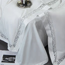 GobekUsa 1200TC Egyptian Cotton Bedding Set with Hollow Lace Broad Side