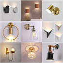 GobekUsa LED Indoor Wall Lamps for Home Decor, Living Room, Bedroom, and Bedside Lighting