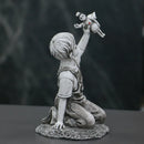 GobekUsa Banksy Sculpture Boy NHS Super Nurse Angel Figurines for Home Decor