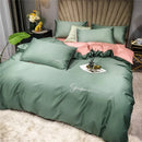 GobekUsa Egyptian Cotton Bedding Set with Sheet Pillowcase Blanket Cover - Queen King Size