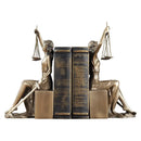 GobekUsa Justice Goddess Statue Bookends: Creative Home Decor for Study Room
