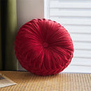 GobekUsa Dutch Velvet Round Seat Cushion: Modern & Comfortable Back Support for Living Room.