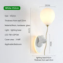 GobekUsa Cartoon Bear Balloon LED Wall Lamp for Children's Room