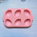 GobekUsa 6-Cavity Lemon Shape Silicone Cake Mold for DIY Baking and Decorating