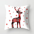 GobekUsa Christmas Cushion Cover 45x45cm Xmas Pillowcase for Sofa - Happy New Year 2023