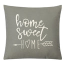 GobekUsa Geometric Yellow Linen Pillow Cover for Modern Décor 45x45cm