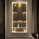 GobekUsa Luminous Wall Mural - Remote Control High-End Art Painting for Modern Living Room & Corridor