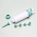 GobekUsa Cake Cream Decorating Gun Set: DIY Pastry Nozzles & Flower Piece for Muffins